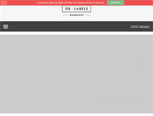 Tablet Screenshot of gblabels.co.uk